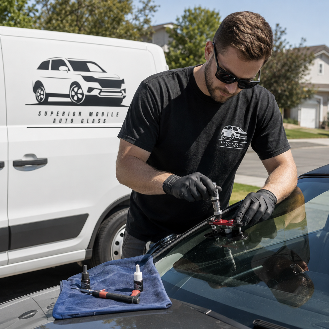 Auto glass repair in Goodyear, AZ by Superior Mobile Auto Glass